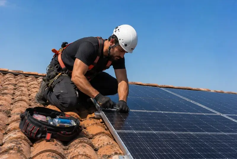 Maintenance et monitoring de panneaux solaires à Bénesse-lès-Dax
